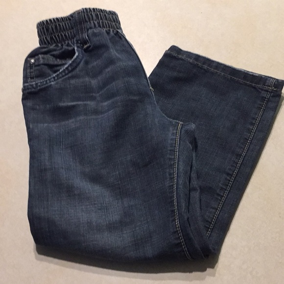 🚀 Charlie Rocket 🚀 elastic waist jeans size 4 - Picture 2 of 6